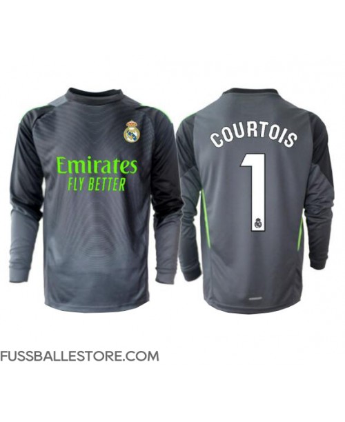 Günstige Real Madrid Thibaut Courtois #1 Torwart 3rd trikot 2025-26 Langarm
